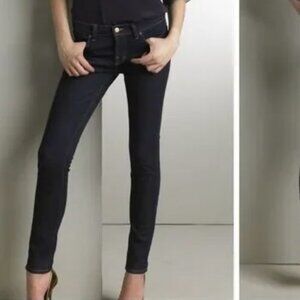 J Brand Womens 30 Skinny Jeans in Ink style 910 ankle gold zipper like new